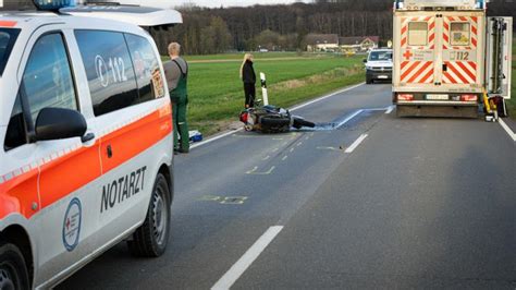 Kollision mit Trecker in Melle Biker lebensgefährlich verletzt NOZ