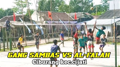 Set 3 Al Falah Vs Gang Samabas Ciburang Cup 2023 Kec Cijati YouTube