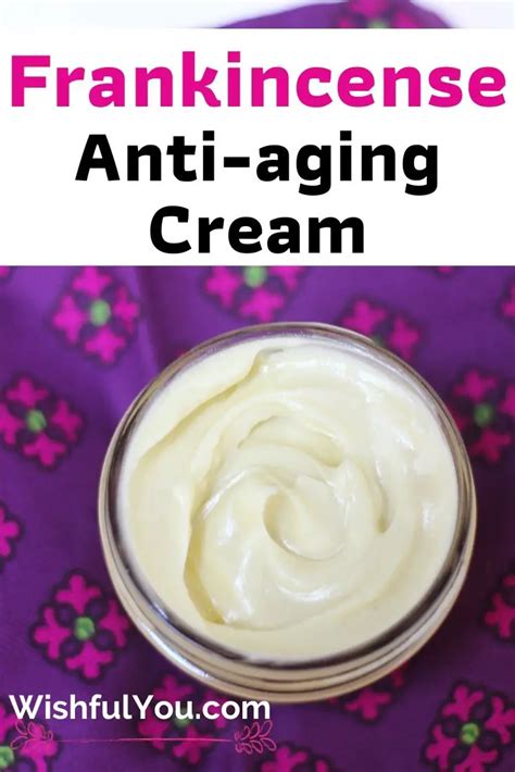 DIY Frankincense Anti Aging Face Cream