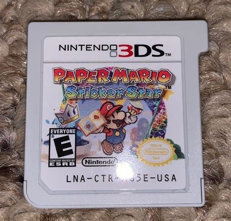 Paper Mario Sticker Star Nintendo Ds Paper Mario Sticker Star