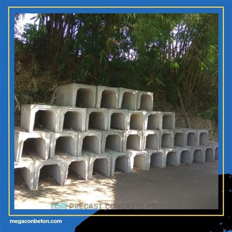 Megacon Precast Supplier U Ditch Beton Jakarta Pabrik Beton Precast