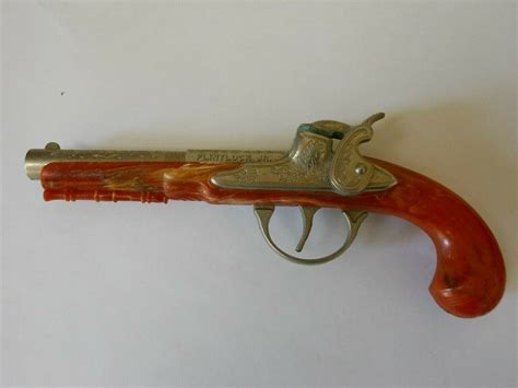 Mavin Vintage1950 S ~ Hubley Flintlock Jr ~ 7” Single Shot Cap Gun ~ Made In U S A