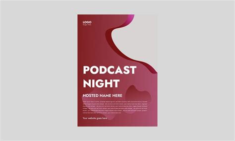 Pod Cast flyer template design. Talk Show Podcast flyer design. Podcast business channel for ...