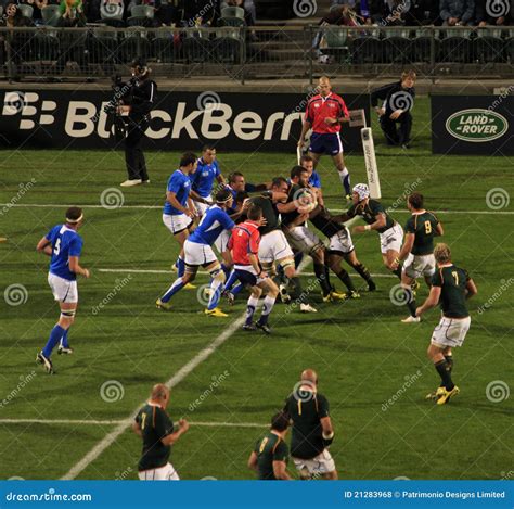 Rugby World Cup 2011 South Africa Versus Namibia Editorial Stock Photo ...