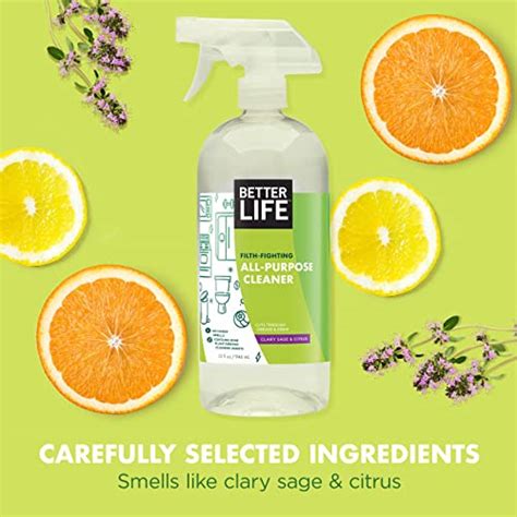 Better Life All Purpose Cleaner Multipurpose Home And Kitchen Cleaning Spray For Glass