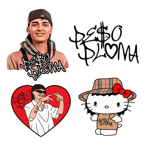 2023 Peso Pluma Doble P Tour Download Kawaii Kitty Png File Png