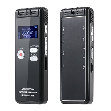 64GB Digital Voice Recorder, Voice Activated Recorder with Playback ...