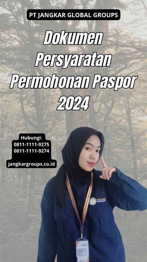 Dokumen Persyaratan Permohonan Paspor 2024 Jangkar Global Groups