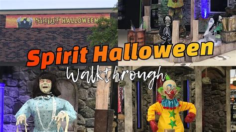 Spirit Halloween Walkthrough August 2022 Halloween Jump Scare