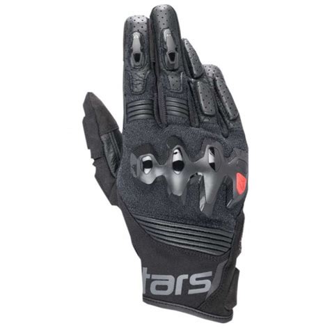 Gants Moto T Halo Alpinestars Noir Motoshopping