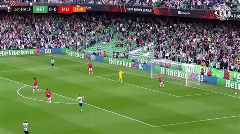 Manchester United Vs Real Betis 0 1 Highlights Video Dailymotion