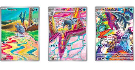 Cards Of Pok Mon Tcg Paldea Evolved Part Frigibax Illustrations