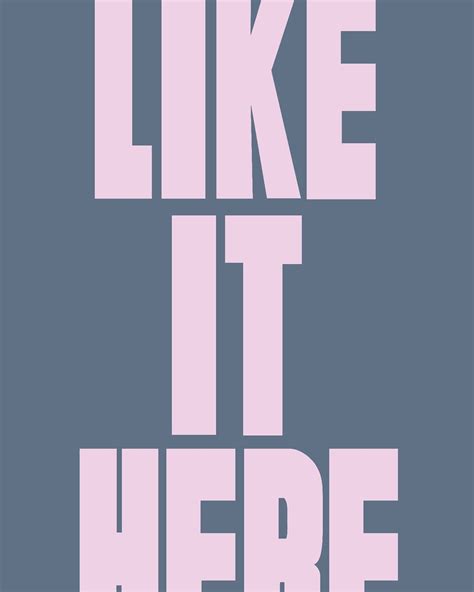 I Like It Here House Print Wall Print Hallway Signes De Etsy