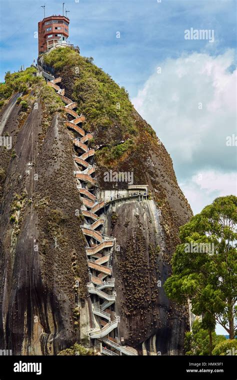 Piedra Peñol El Peñol Guatapé departamento de Antioquia Colombia