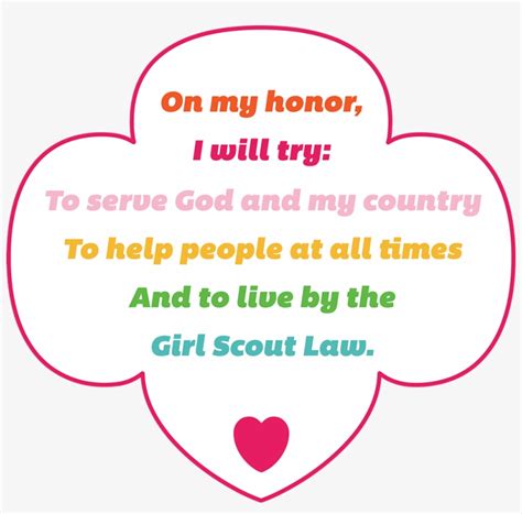 Iag Trefoil Law Png - Girl Scout Trefoil Name Tag Template PNG Image ...