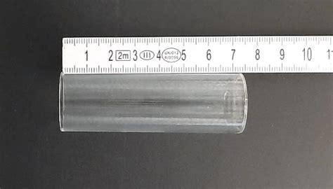 22ml Specimen Tube Soda Glass Flat Bottom 75mm X 25mm With Polyethylene