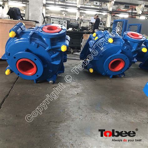 6 4E AH Horizontal Centrifugal Mining Slurry Pumps