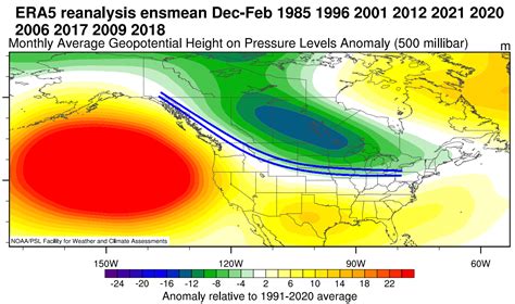 Mid-Winter Snowfall Predictions: New seasonal Forecast for the United ...