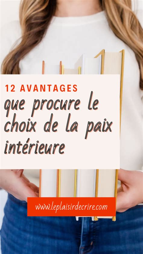 Tre En Paix Est Un Choix Avantages Que Procure Le Choix De La