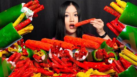 Viral Tiktok Jalapeños Takis And Cream Cheese Giant Hot Cheetos Takis