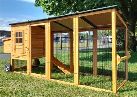 Buckingham Portable Chicken Coop With Run | Eggshell Online