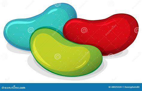 Jelly Beans Stock Vector - Image: 48025320