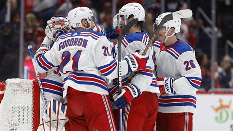 Rangers Sweep Capitals To Advance To Second Round Yardbarker