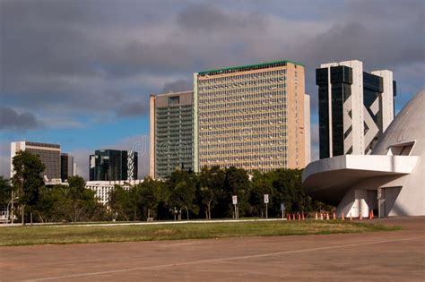 financial sector  brasilia editorial stock photo image  skyline
