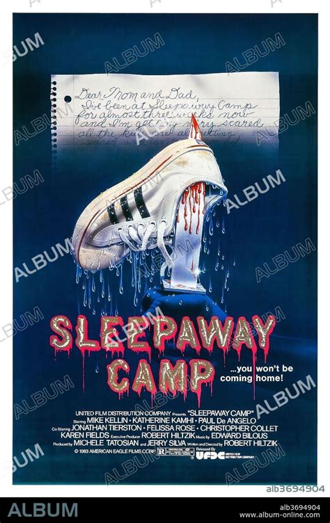 Poster De Campamento De Verano 1983 Sleepaway Camp Dirigida Por