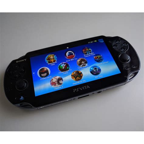 PS Vita (PSV) 1000 WiFi - Black (Mint), Video Gaming, Video Game ...