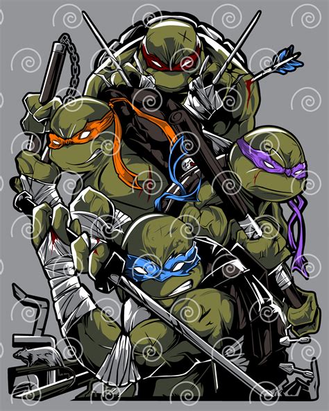 Ninja Turtles Ex Vectores Locos