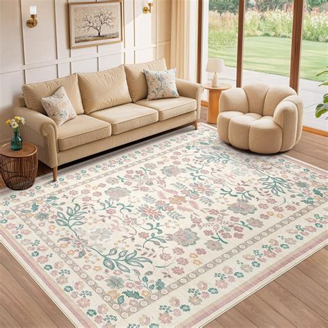 Amazon.com: UERMEI 10x12 Area Rug Living Room Rugs - Washable Boho