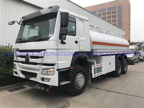 Sinotruck X Aluminum Alloy Fuel Tanker Oil Tank Truck For Hot Sale