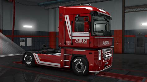 Renault Magnum Asn Logistics Skin Ets2 Mods Euro Truck Simulator 2