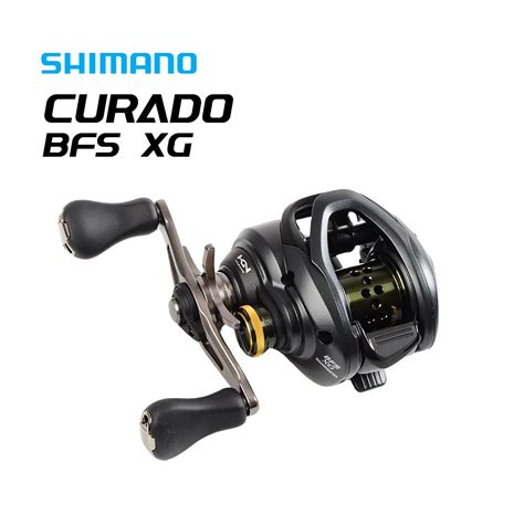 Shimano Curado BFS XG Baitcasting Carretel De Pesca Original Sistema De