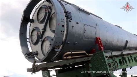 Russia Loads Missile with Nuclear-capable Glide Vehicle Into Launch Silo