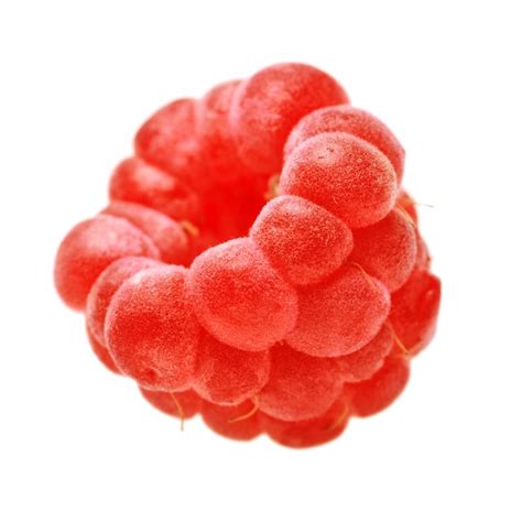 Premium Photo Raspberry On White
