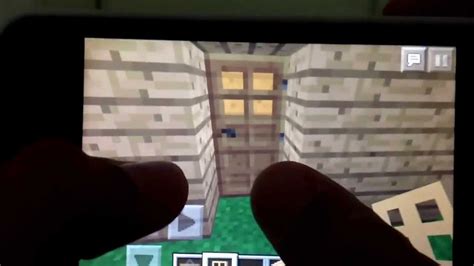 Tuto Minecraft Pe Comment Fair Un Passage Secret Avec Tableau Youtube