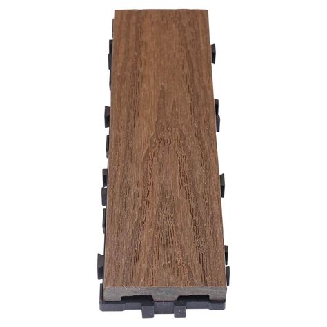 Newtechwood Ultrashield Naturale In X Ft Quick Composite Single