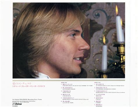 Richard Clayderman Concerto Pour Une Jeune Fille Nommee Je Taime