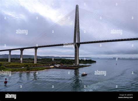 Puente Atl Ntico Bridge In Panama Stock Photo Alamy