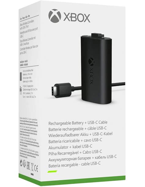 Kit De Carga Y Juega Cable Usb Xbox Series X