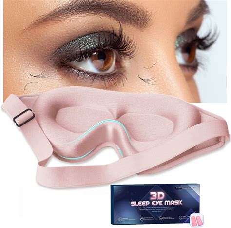 3d Eye Mask For Lash Extensions Lash Sleeping Mask Eyelash