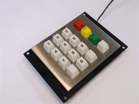 Teclado Teclas Personalizado Para Automa O Frame A O Inox