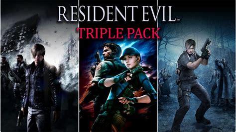 Primer Vistazo Al Triple Pack De Resident Evil Para La Nintendo Switch