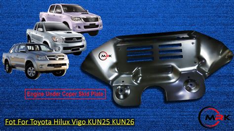 High Quality Toyota Hilux Vigo KUN25 KUN26 Engine Under Cover Skid