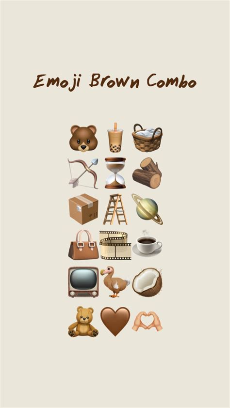 Combo Fyp Emojis Brown Em 2024 Ideias Para Legendas Instagram