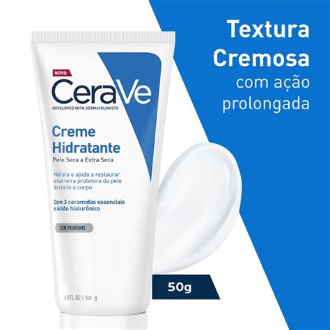 Creme Hidratante Corporal Textura Cremosa Cerave 50g Submarino