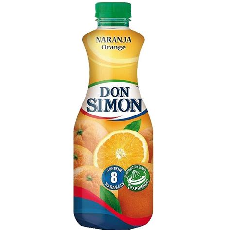 Orange Fruit Nectar Bottle L Don Simon Supermercado El Corte Ingl S