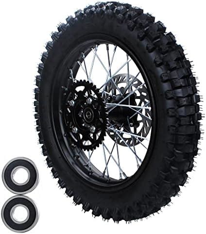 Amazon 12 15MM Axle 14 Rim Tube Tire Complete Rear Wheel For